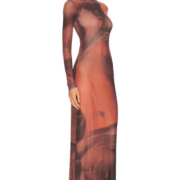 Billie Maxi Dress in Sienna Portrait - Picture 2 of 3